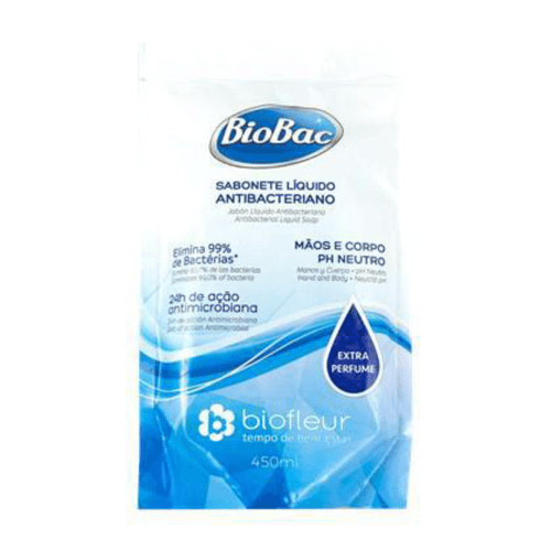 Biofleur Sab Refil 450ml Biobac Antib.