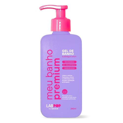 Gel De Banho Bubblegum Witch 240Ml Labpop Labotrat