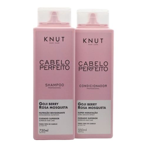 Kit Cabelo Perfeito Shampoo 750ml E Condicionador 550ml Knut