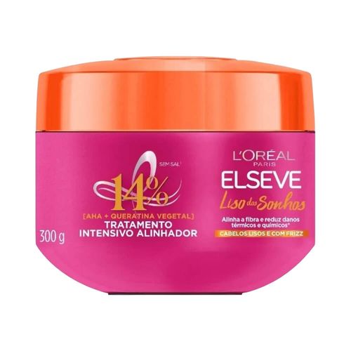 Creme de Tratamento Elseve Liso dos Sonhos 300g