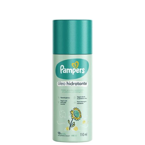 Óleo Hidratante Corporal Pampers Girassol 110ml