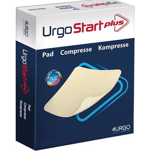 Curativo Matriz Cicatrizante TLC UrgoStart Plus Pad 10x10cm - Urgo 553122