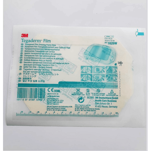 Curativo Tegaderm Filme Transparente Estéril 10x12cm - 3M