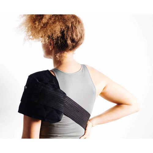 Suporte Térmico Frio 15ºC Preto Ajustável Ombro e Pé - ONYX COOL Suporte Térmico Frio 15ºC Preto Ajustável Ombro e Pé - ONYX COOL