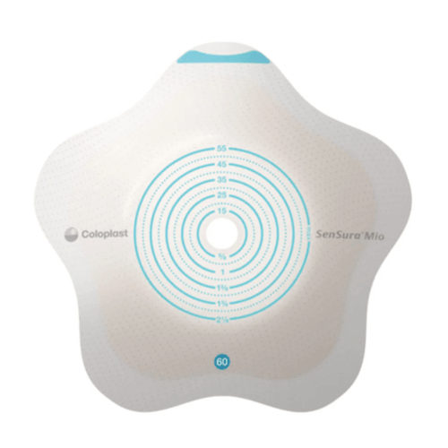 Base Adesiva Sensura MIO Concave 60mm Rec 10-55mm - 5un - Coloplast 18520 Base Adesiva Sensura MIO Concave 60mm Rec 10-55mm - 5un - Coloplast 18520