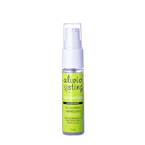 Gel Calmante Pós Picada Hipoalergênico Alivio Sting 15ml- Alergoshop Gel Calmante Pós Picada Hipoalergênico Alivio Sting 15ml- Alergoshop