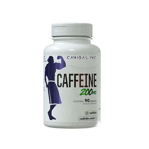 Suplemento Alimentar Cafeina 200mg 90 Caps Canibal Inc