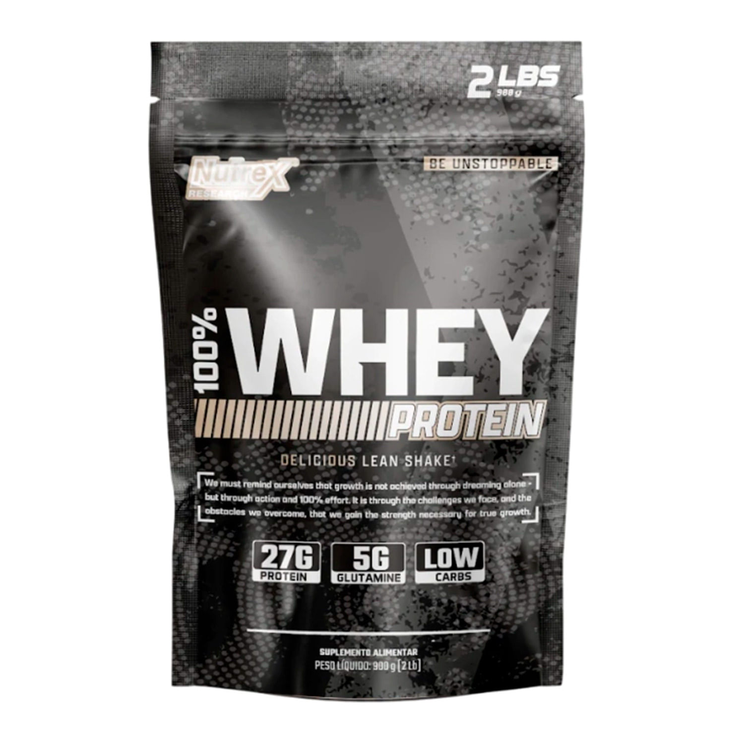 Whey Protein 100% Whey 900g Pouch Torta de Maçã Nutrex