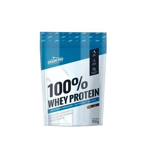 100% Whey Protein Pouch 900g Avela - Sharkpro Suplementos 100% Whey Protein Pouch 900g Avela - Sharkpro Suplementos