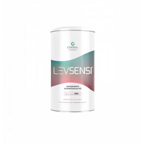 LEVSENSI - Central Nutrition- 380g- Sabor Maçã com Canela Sem Sabor