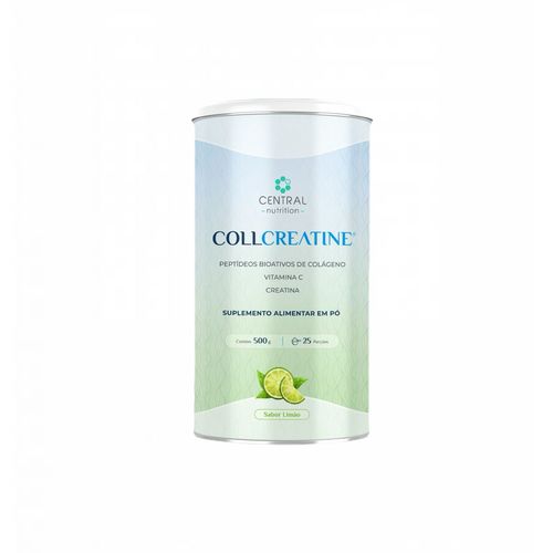 Collcreatine - 500g - Central Nutrition - Sabor Limão Limão