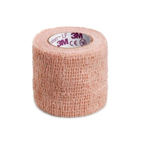 Bandagem elástica autoaderente Coban 75mm X 4,5m - 3M Bandagem elástica autoaderente Coban 75mm X 4,5m - 3M