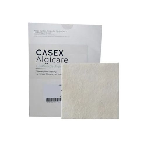 Curativo de Alginato de Cálcio e Sódio Algicare 15X15cm (unidade) - Casex