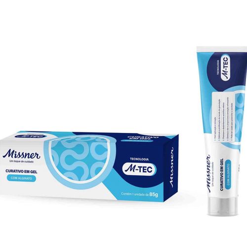 Curativo em gel com Alginato (Hidrogel) M-TEC 85g - Missner