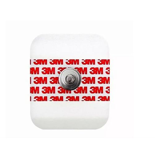 Eletrodo para monitoramento cardíaco ECG Descartável Adulto 2223BRQ (Pacote c/ 50un) - 3M