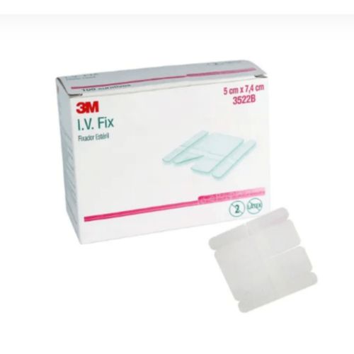 Fixador Estéril para Cateter Periférico IV FIX 3522BR (caixa com 100 unidades) - 3M Fixador Estéril para Cateter Periférico IV FIX 3522BR (caixa com 100 unidades) - 3M