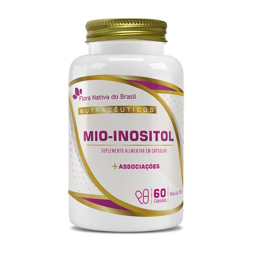 Mio Inositol 60 Cápsulas - Flora Nativa Sabor Sem sabor