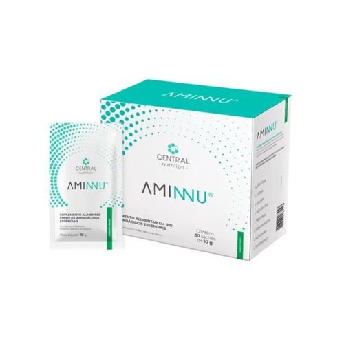 Aminnu Eaas 10g- 30 Sachês- Central Nutrition- Limão Limão