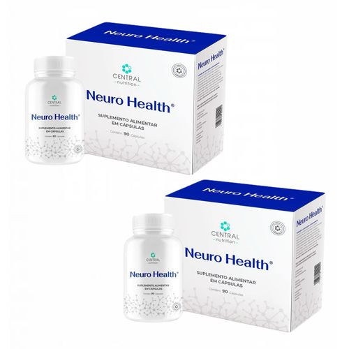 2x Neuro Health - 90 cápsulas - Central Nutrition Sem Sabor 2x Neuro Health - 90 cápsulas - Central Nutrition Sem Sabor