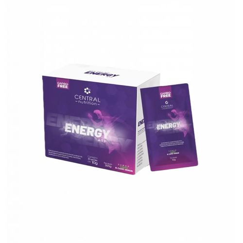 Energy Atp-30 Sachês De 10g- Central Nutrition- Tangerina Tangerina