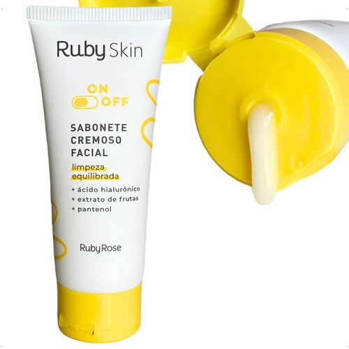 Sabonete cremoso OnOff Ruby Rose
