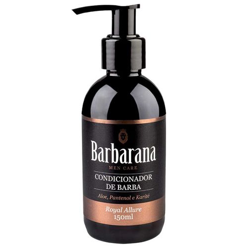 Condicionador de Barba Royal Allure Amadeirado Especiado 150mL Barbarana