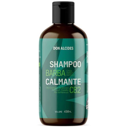 Shampoo para Barba CB2 450mL Calmante Original Kush Don Alcides Shampoo para Barba CB2 450mL Calmante Original Kush Don Alcides