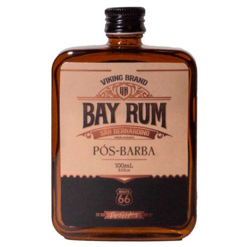 Bay Rum Pós Barba San Bernardino Route 66 100mL Viking Bay Rum Pós Barba San Bernardino Route 66 100mL Viking
