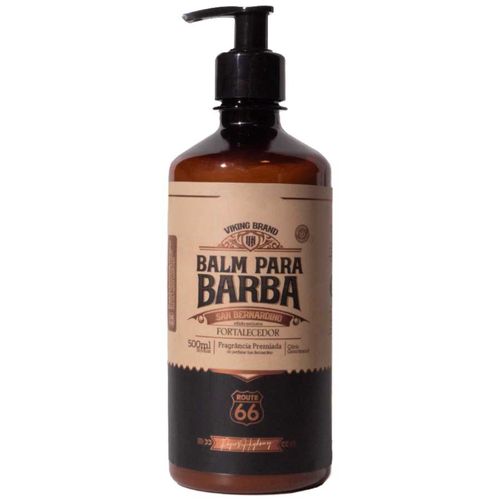 Balm Para Barba 500mL San Bernardino Fortalecedor Route 66 Viking