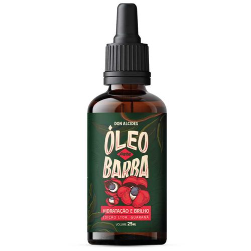 Óleo Para Barba Guaraná Antarctica Edição Ltda. 25mL Don Alcides