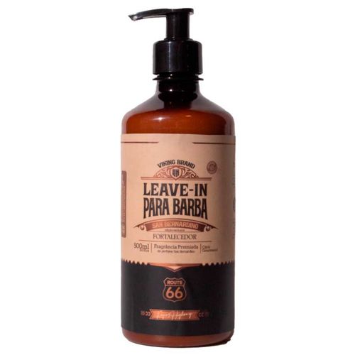 Leave-in Para Barba 500mL San Bernardino Fortalecedor Route 66 Viking