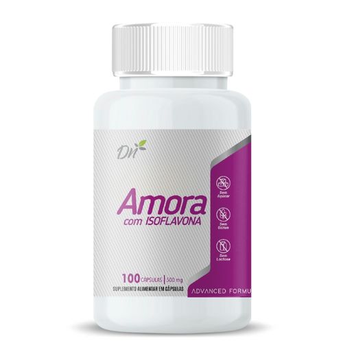 Amora com Isoflavona 100 cápsulas 500mg Denature