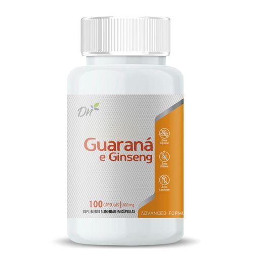 Guaraná Power (Guaraná com Ginseng) 100 cápsulas 500mg Denature