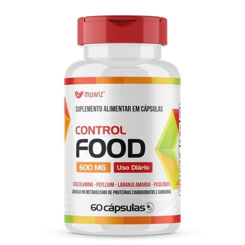 Control Food Metabolismo 60 cápsulas 600mg Muwiz
