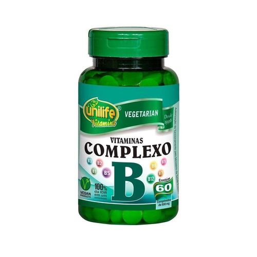 Vitamina Complexo B 500mg 60 Caps - Nutrify Vitamina Complexo B 500mg 60 Caps - Nutrify