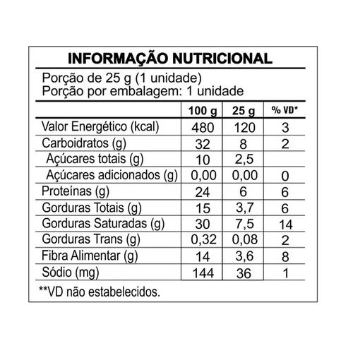 Shark Wafer Proteico Chocolate Display 25g - Sharkpro Suplementos