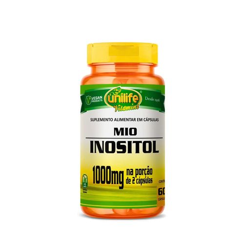 Mio Inositol 600mg 60 Caps - Unilife