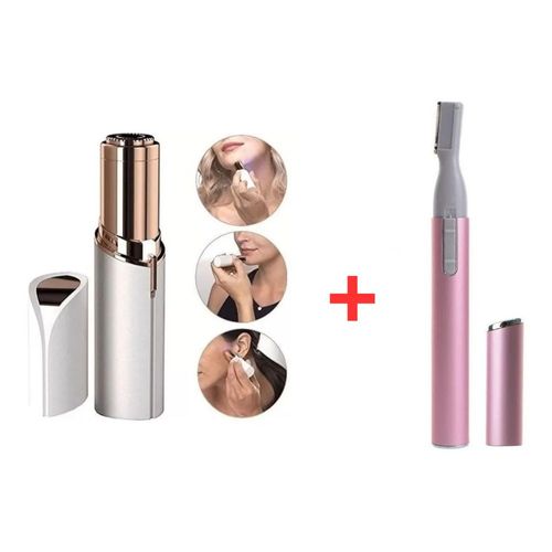 Kit Depilador Portátil para Sobrancelha E Depilador Facial Buço Aparador de Pelos Kit Depilador Portátil para Sobrancelha E Depilador Facial Buço Aparador de Pelos