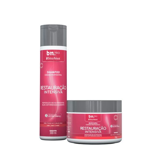 Kit Duo Restauração Intensiva PRO (2 itens) | BN Cachos Kit Duo Restauração Intensiva PRO (2 itens)