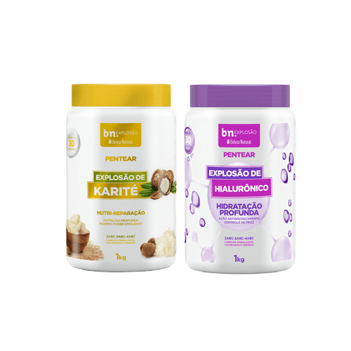 Kit Creme de Pentear Explosão de Karité + Creme de Pentear Hialurônico 1Kg (2 itens) | BN Cachos Kit Creme de Pentear Explosão de Karité + Creme de Pentear Hialurônico 1Kg (2 itens) Kit Creme de Pentear Explosão de Karité + Creme de Pentear Hialurônico 1Kg (2 itens) | BN Cachos Kit Creme de Pentear Explosão de Karité + Creme de Pentear Hialurônico 1Kg (2 itens)