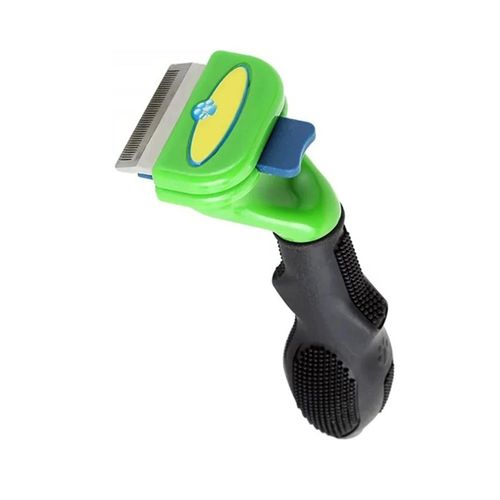 Pente Escova Rasquedeira Removedora de Pelos Pets Cães e Gatos