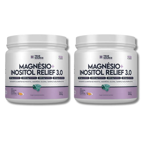 KIT 2 Mag+Inositol Relief 3.0 Camomila, Lavanda TrueSource