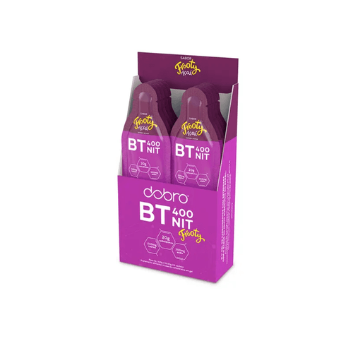 BT 400 Nitrato Gel Caixa 10 UND Carboidratos Dobro Frooty Açaí BT 400 Nitrato Gel Caixa 10 UND Carboidratos Dobro Frooty Açaí