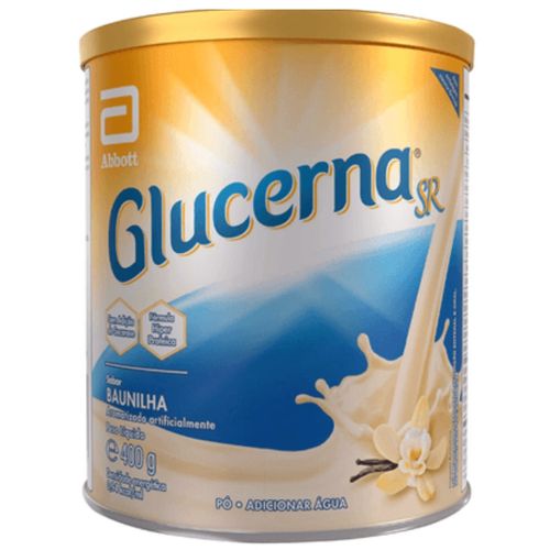 Glucerna Sr Baunilha 400g Abbott Idoso diabetico Glucerna Po Baunilha 400 gramas Abbott