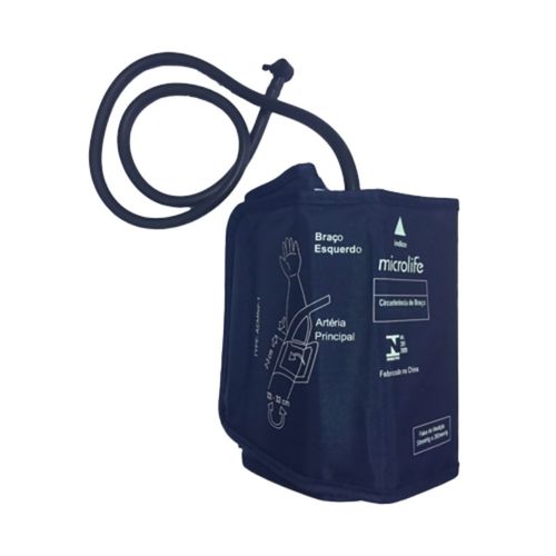 Braçadeira Aparelho de Pressão Azul Tam M 22-32cm Microlife Braçadeira Aparelho de Pressão Azul Tam M 22-32cm Microlife