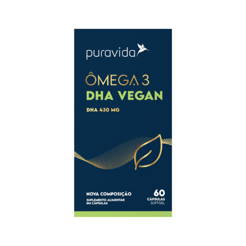 **AMAZON Vegan Omega 3 DHA 430mg 60 caps Puravida