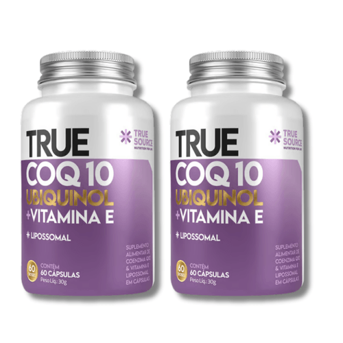 KIT 2 True CoQ10 Ubiquinol Lipossomal 60 Cápsulas TrueSource KIT 2 True CoQ10 Ubiquinol Lipossomal 60 Cápsulas TrueSource