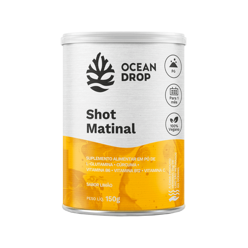 Shot Matinal Sabor Limão 150g - Ocean Drop