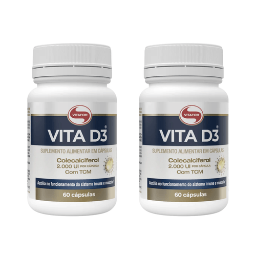 NOVO Kit 2 Uni VITA D3 60 CAPSULAS 500MG FALTA EAN NOVO Kit 2 Uni VITA D3 60 CAPSULAS 500MG FALTA EAN