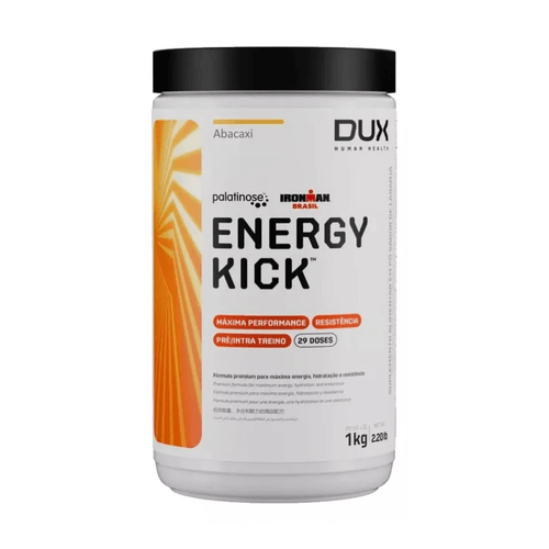Energy Kick 1000g SEM CAFEÍNA Dux Nutrition Abacaxi